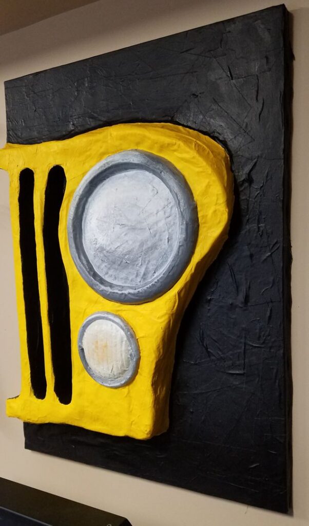 Yellow – 19.5″ x 27.5″ Gallery Wrapped Canvas – Snuzplanet.com